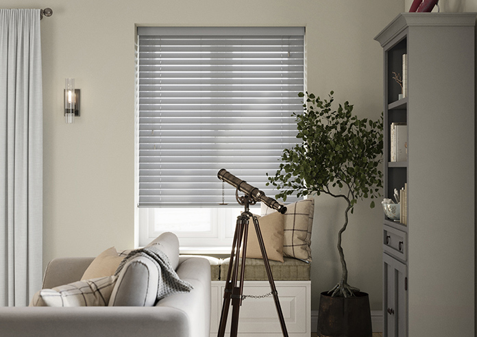 Ecowood, Tranquil Grey Fine Grain - Twist&Fit Venetian Blind - Image 3
